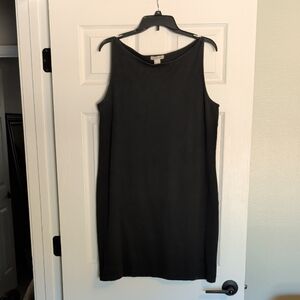 Equipment Classic Black Mini Dress